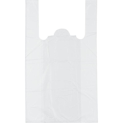 Пакет-майка ПНД 25+12х459 белая