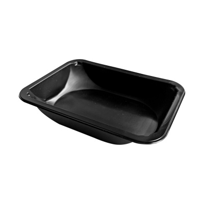 Лоток под запайку 187х137х36 ФРЕШ черный ЮУП