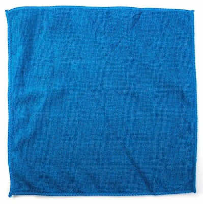 Салфетка из микрофибры, 30х30 см, синяя