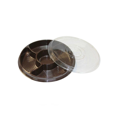 Менажница ТР-260 дно коричневое ПАКГРАД