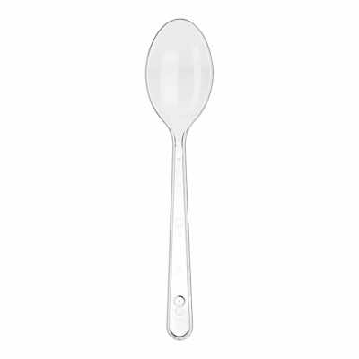 Ложка-столовая-180-мм-прозрачная-ПС-ВЗЛП