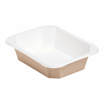 Контейнер-бумажный-500-мл-187x140x45-OCTOBOX-прямоуг-крафтбелый-без-крышки-OSQ