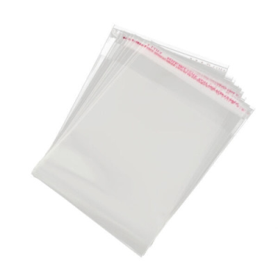 Пакет BOPP 90х200 + 30 клеевой клапан 25 мкм прозрачный 